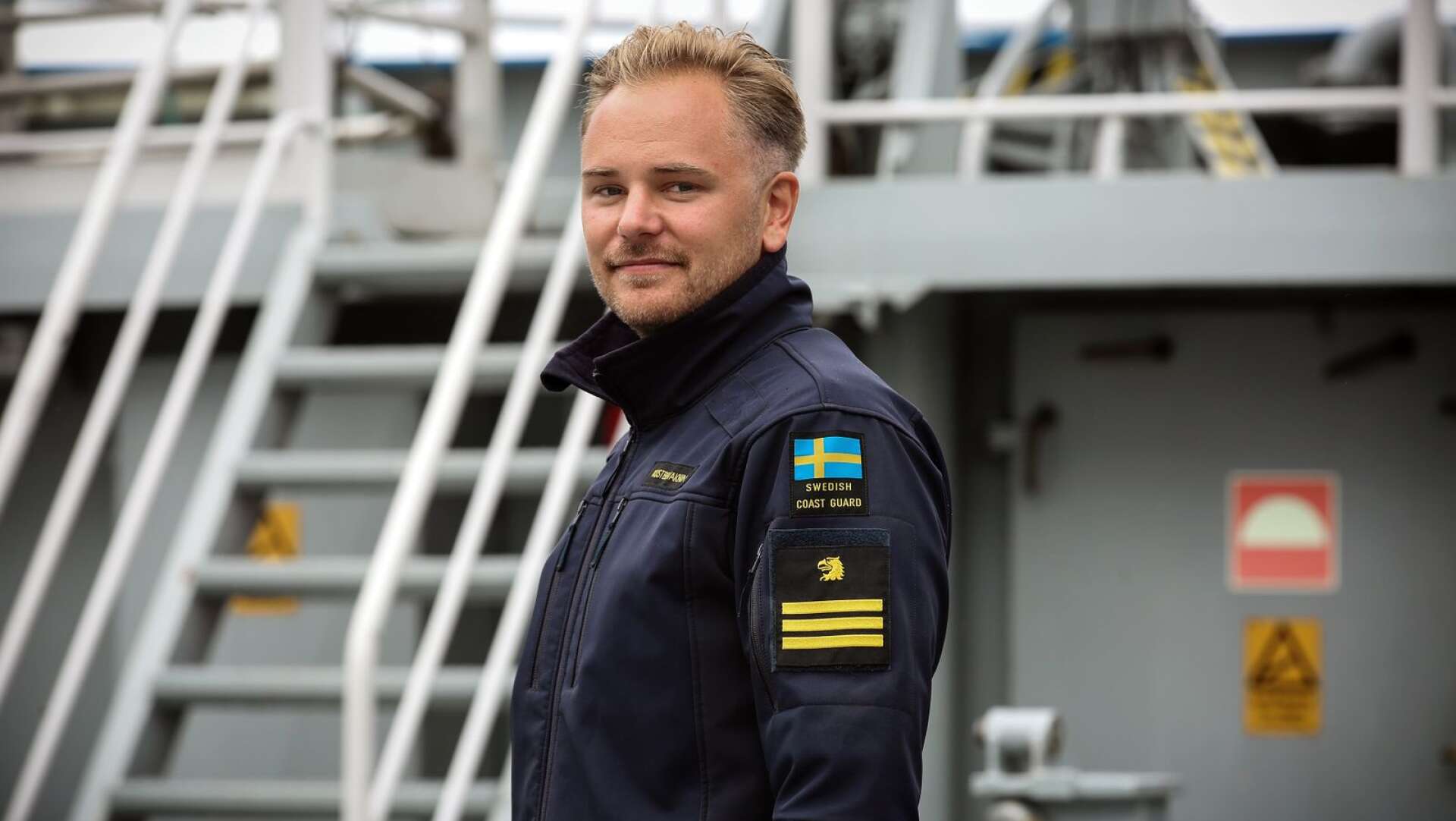 Nicklas Berg är befälhavare på fartyget KBV 051