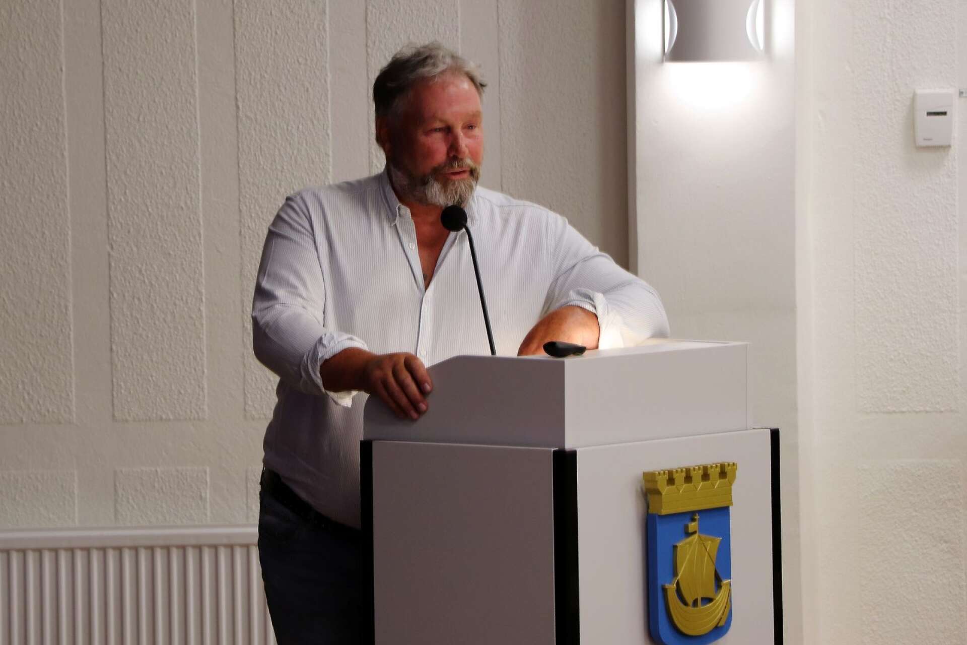 Oppositionsrådet Pierre Rydén (S).