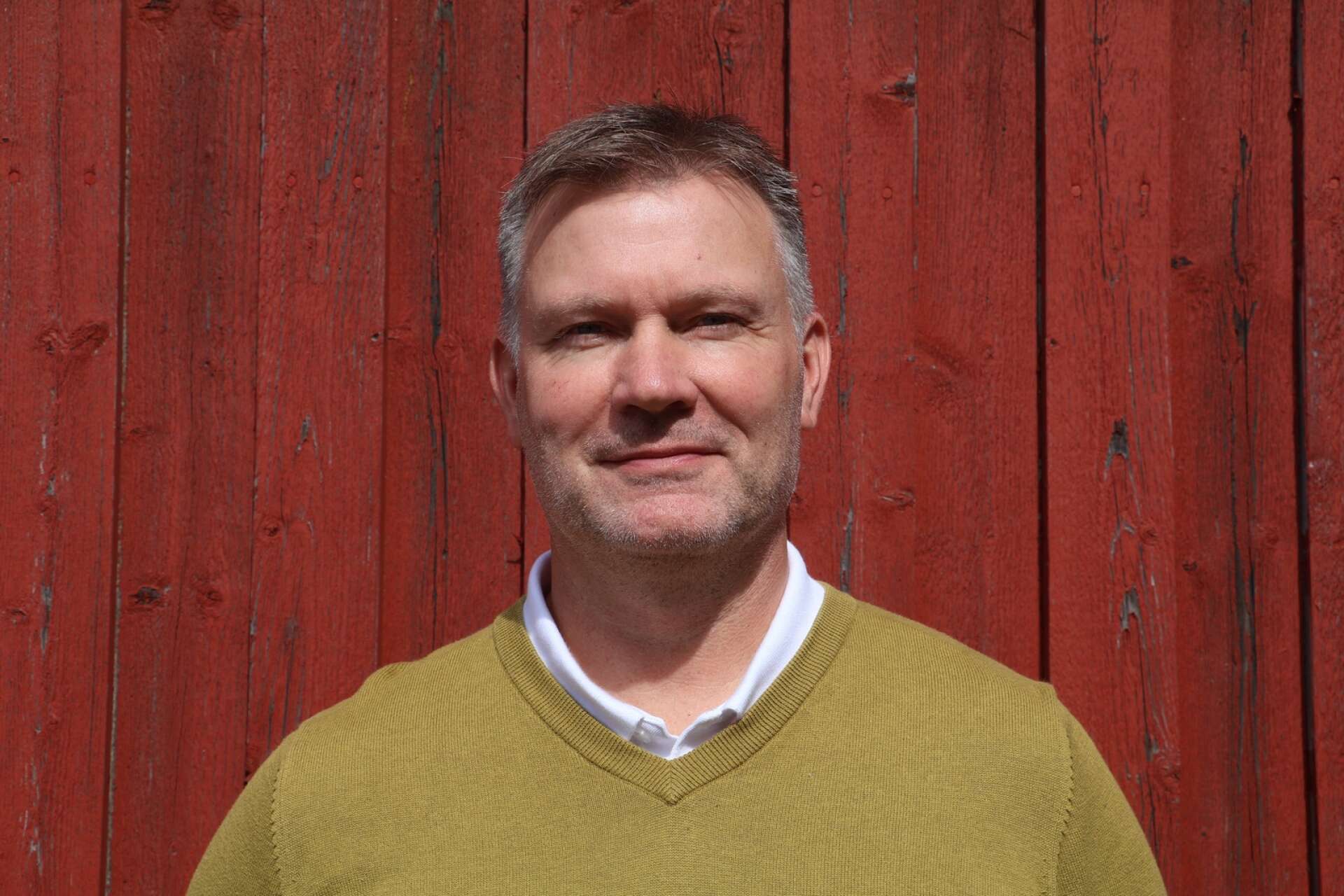 54-årige Jonas Holmgren är ny platschef på Dals konfektyr.
