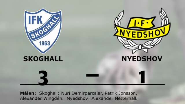 IFK Skoghall vann mot IF Nyedshov