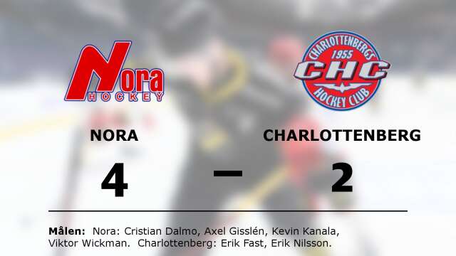 Nora HC vann mot Charlottenbergs HC
