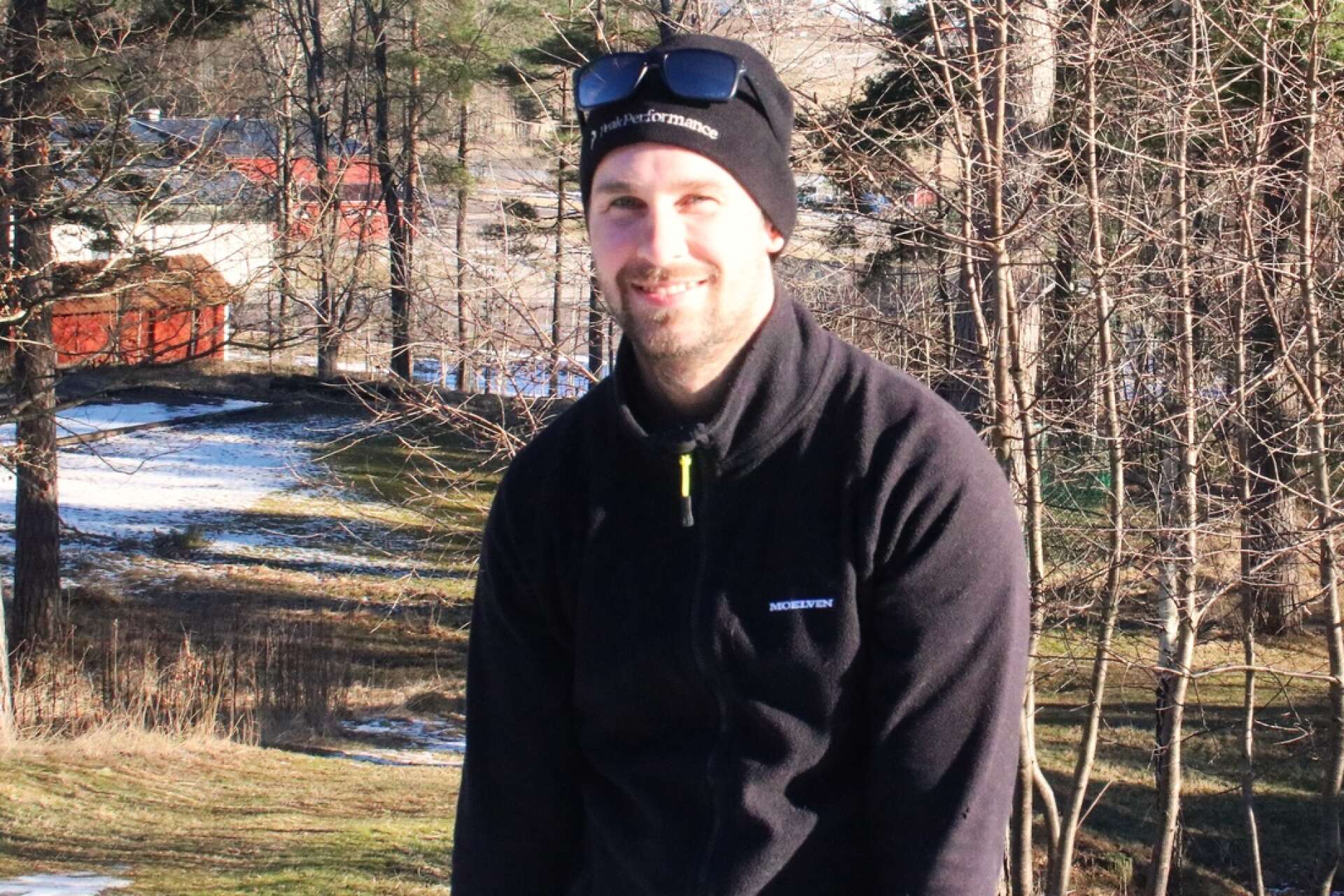 Christoffer Pettersson är den av träningskompisarna som har koll på väder och före till Vasaloppet.