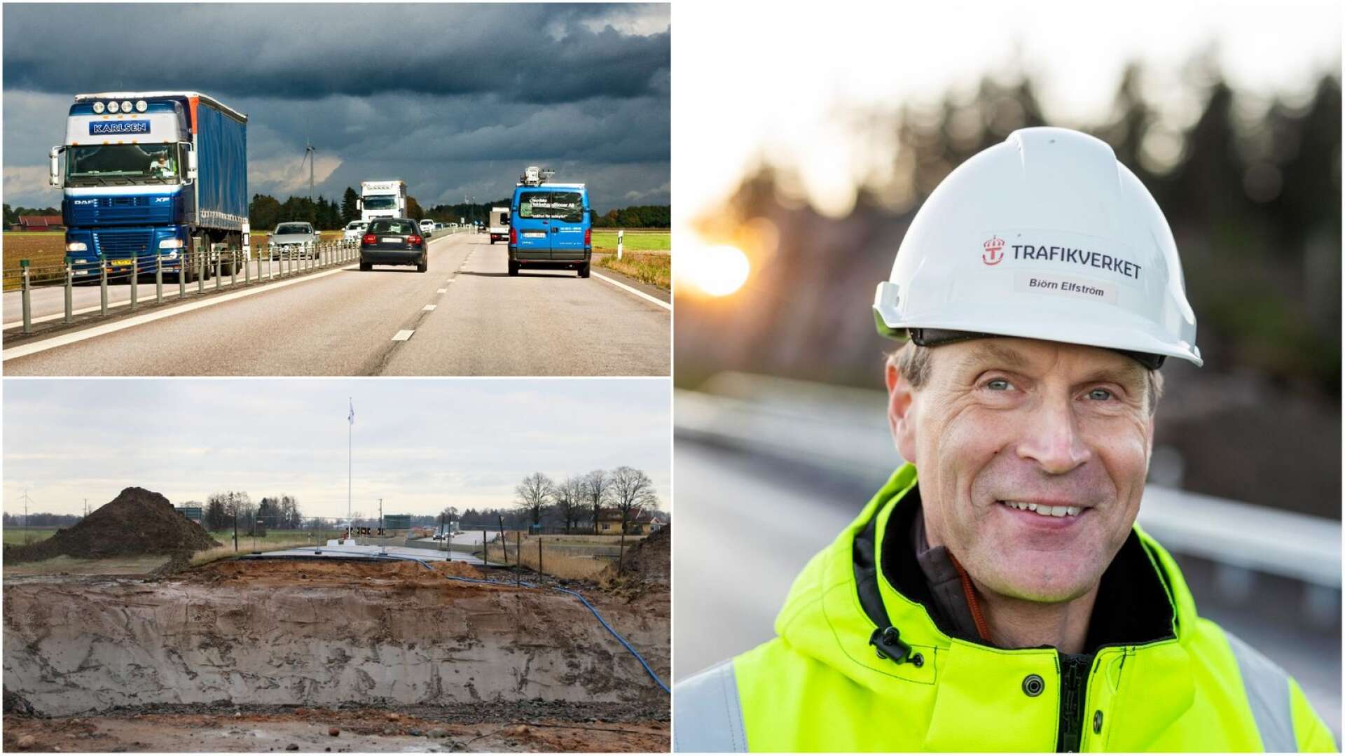 Projektledare Björn Elfström har goda förhoppningar om att vägbygget mellan Vara och Eling ska komma igång igen till sommaren.