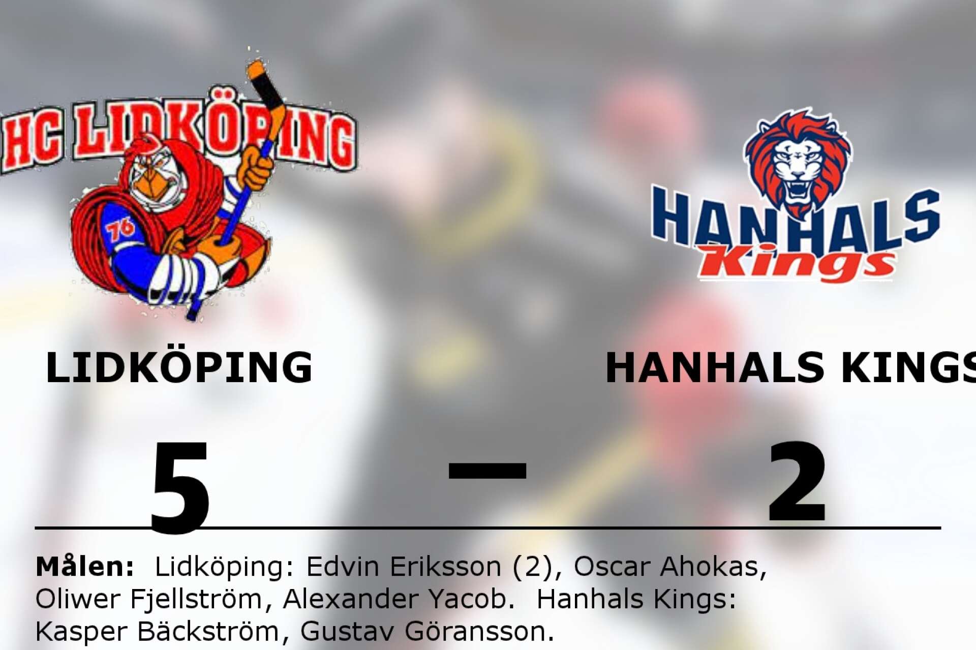 HC Lidköping vann mot Hanhals IF