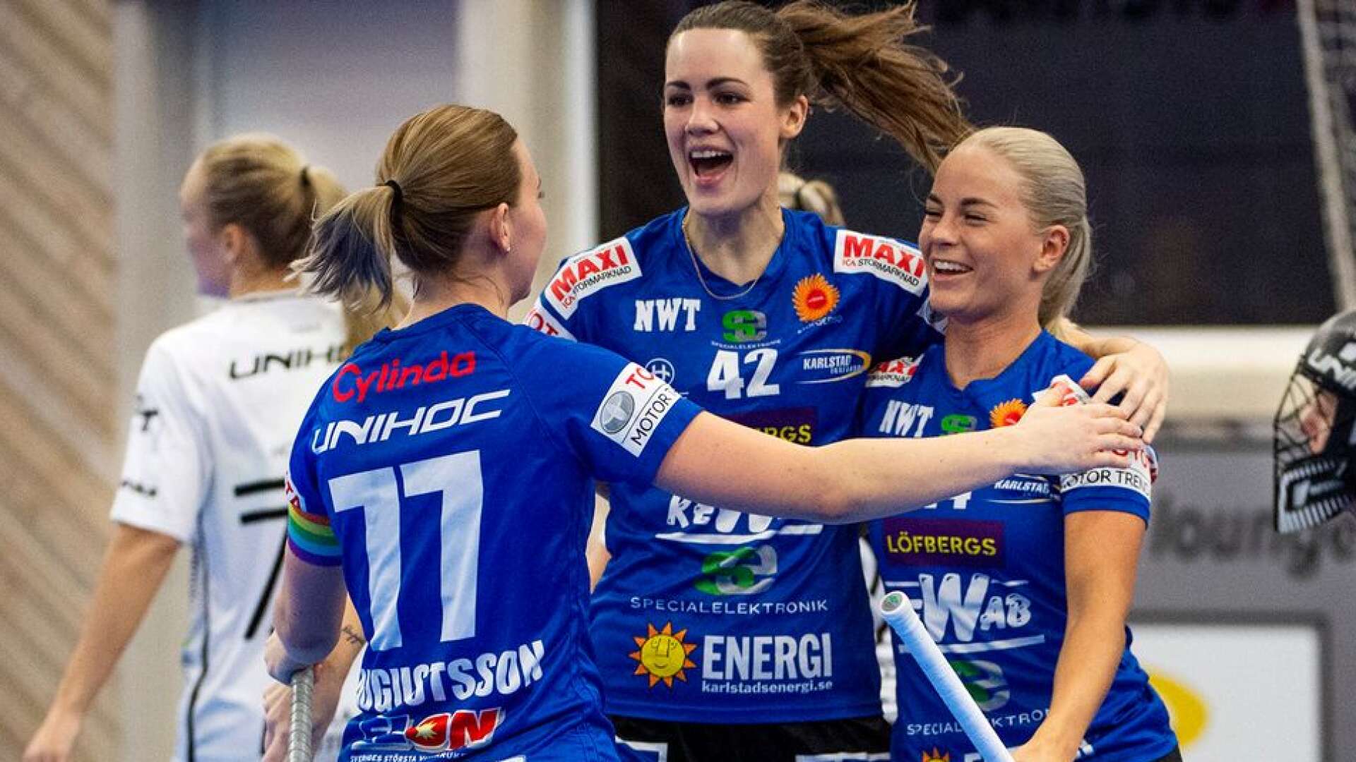 Linnea Juhlins Karlstad inledde SSL-spelet med en seger.
