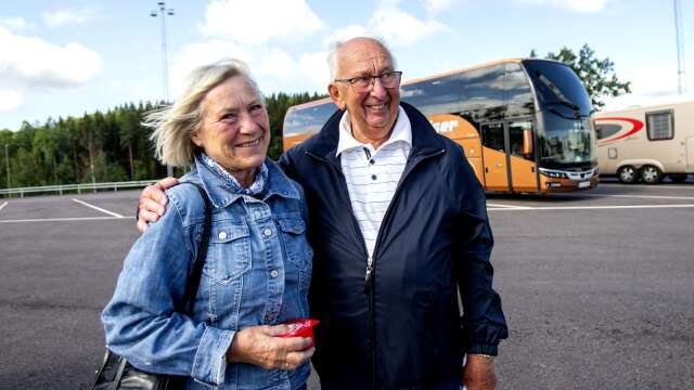 Grethe-Lill och Svein-Erik Westerby är på långresa och är glada att gränsen är öppen igen.