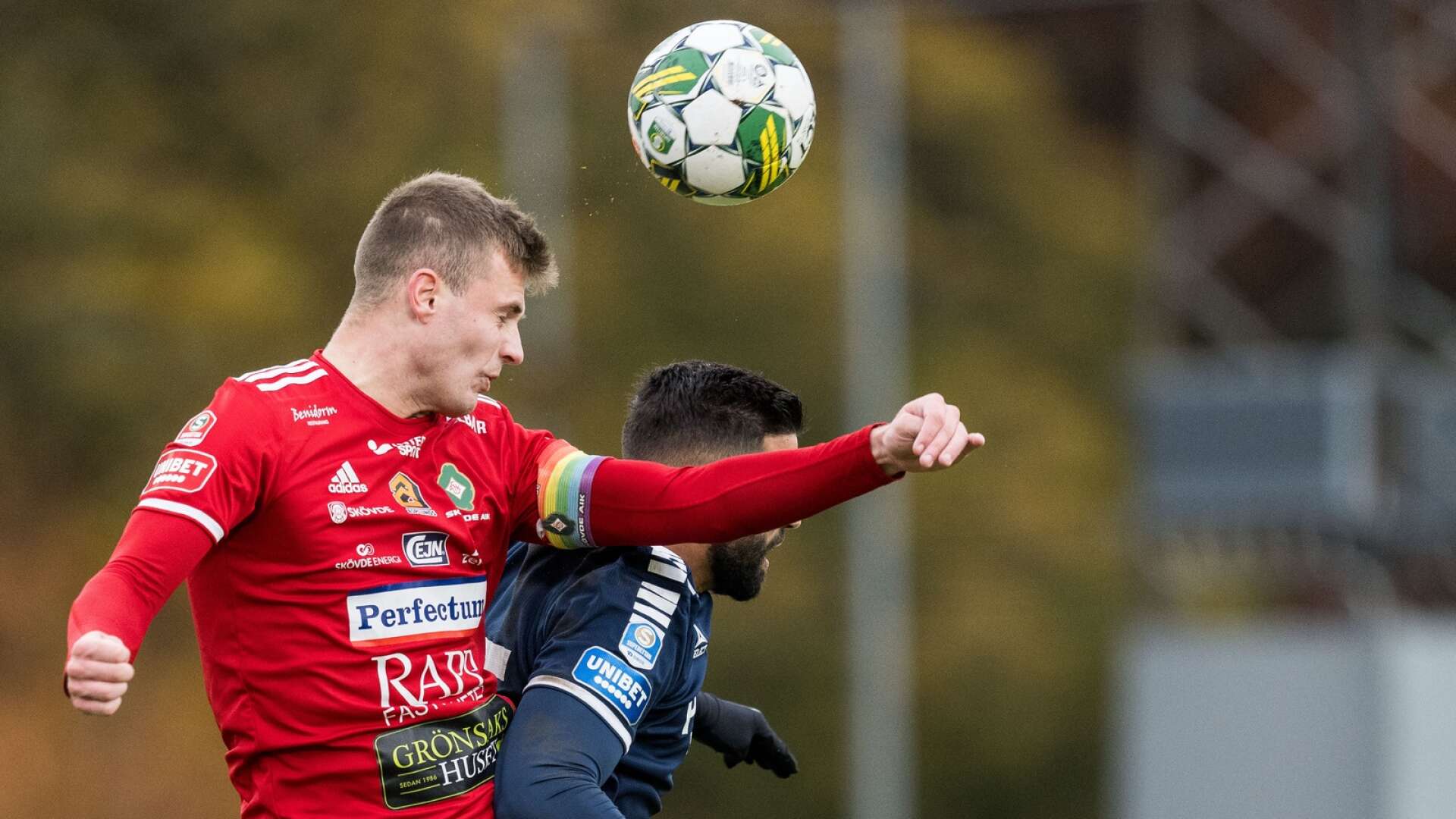 Filip Schyberg och Skövde AIK hade det tungt mot Utsikten.