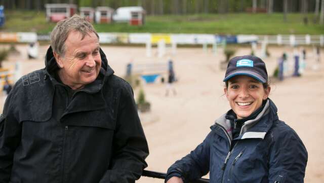 Tomas och Sophie Wilhelmsson under fjolårets Wermland Equestrian Games där över 2000 starter gjordes, årets tävling ställs in helt.