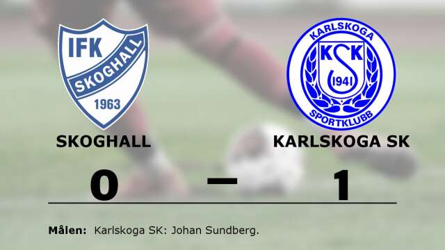 IFK Skoghall förlorade mot Karlskoga SK