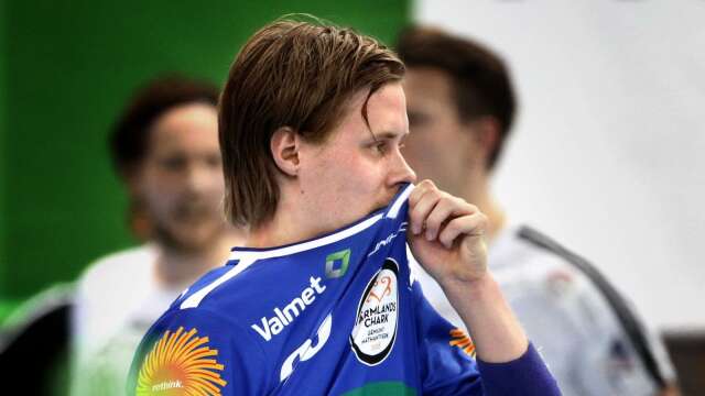 Karlstad IBF:s poängkung Adam Colling. Karlstad förlorade mot mittenplacerade Lillån. 