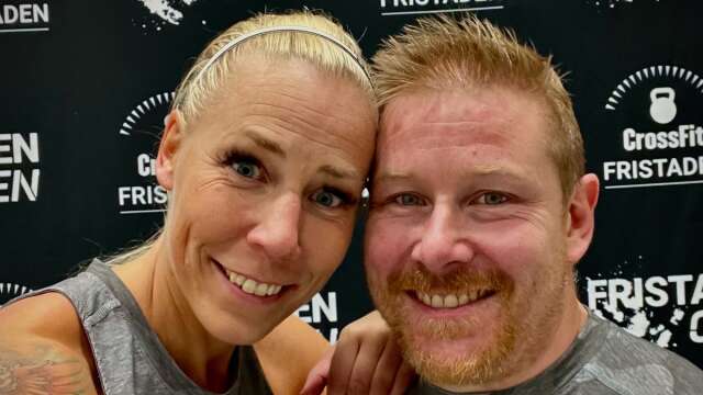 Samboparet Linda Johansson och Christian Forsman har börjat tävla tillsammans i crossfit.