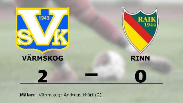 Värmskogs SK vann mot Rinns AIK