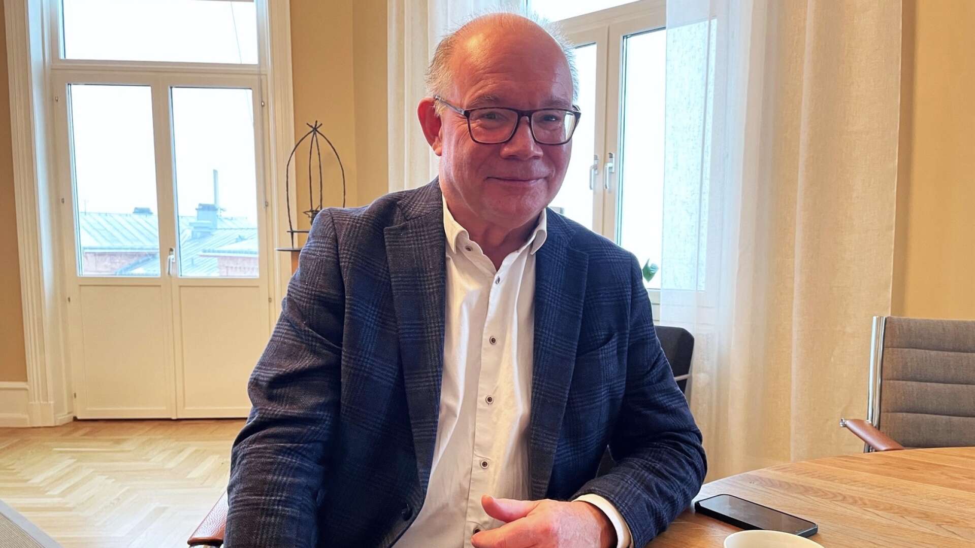 Håkan Nordblad, avgående VD för Westra Wermlands Sparbank