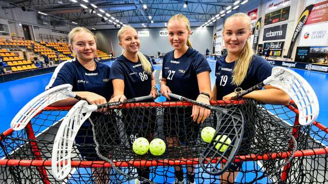 Saga Thorén, Tess Nilsson, Cornelia Arnesson och Ebba Gladh-Pettersson är fyra unga nyförvärv i Karlstad IBF den här säsongen.