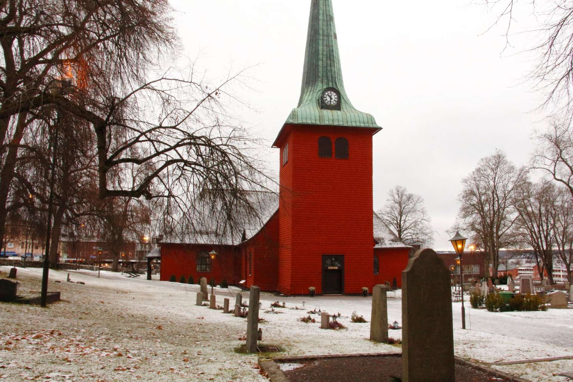 Karlskoga kyrka kommer att vara öppen vissa tider.