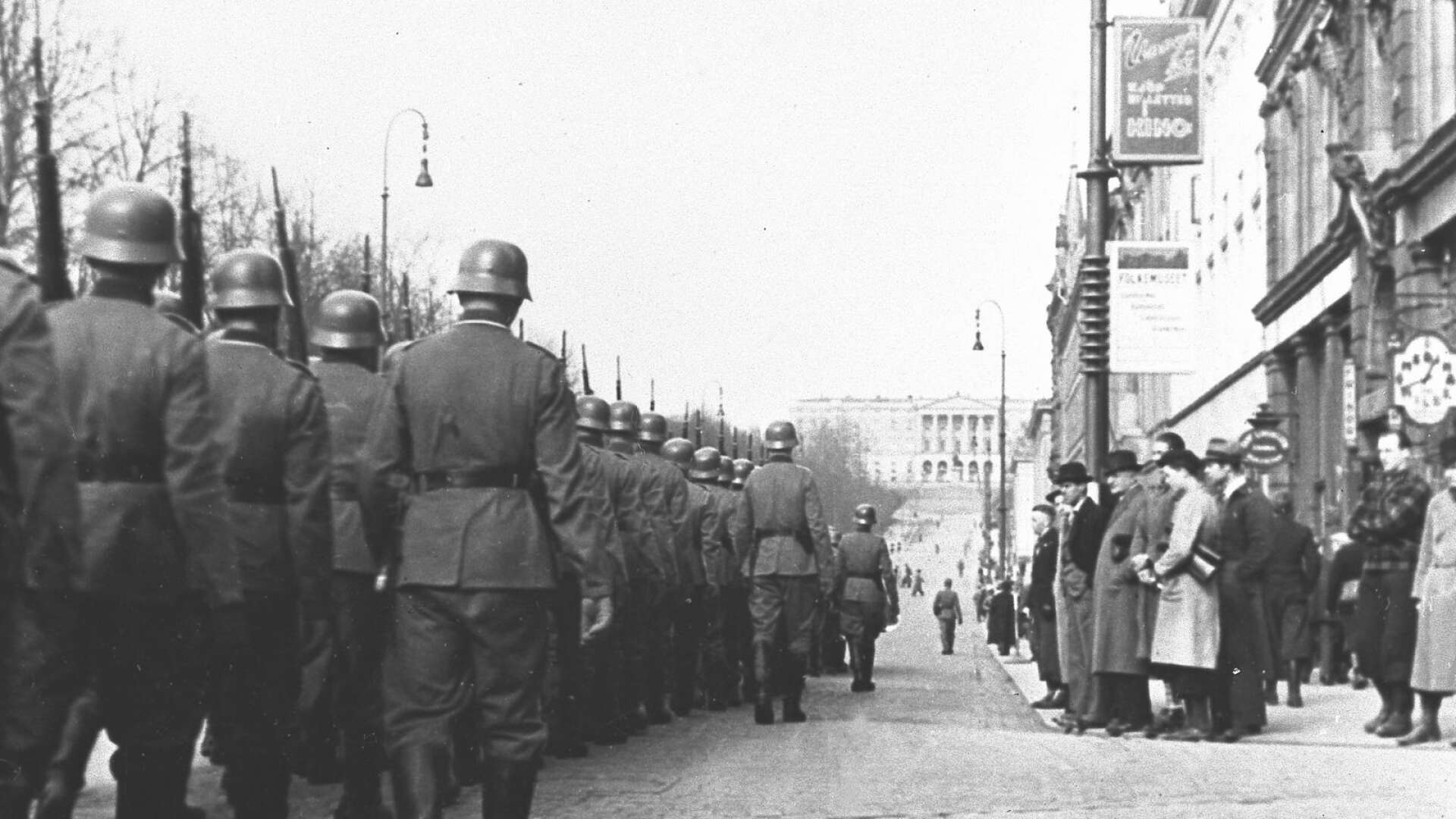 Den 9 april 1940 marscherade tyska trupper in i Oslo.