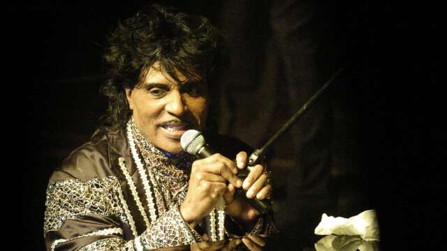 Rockmusikern Little Richard har avlidit. Arkivbild. 