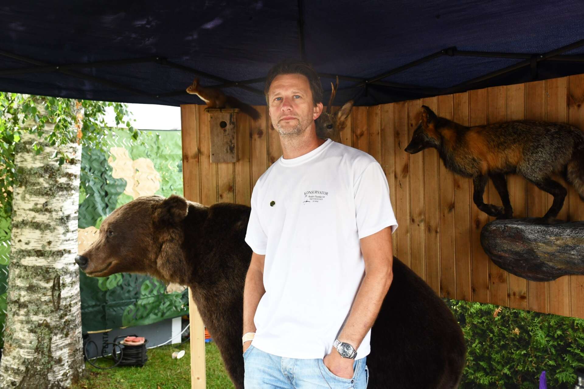 Anders Sundqvist har jobbar som konservator i 20 år. 