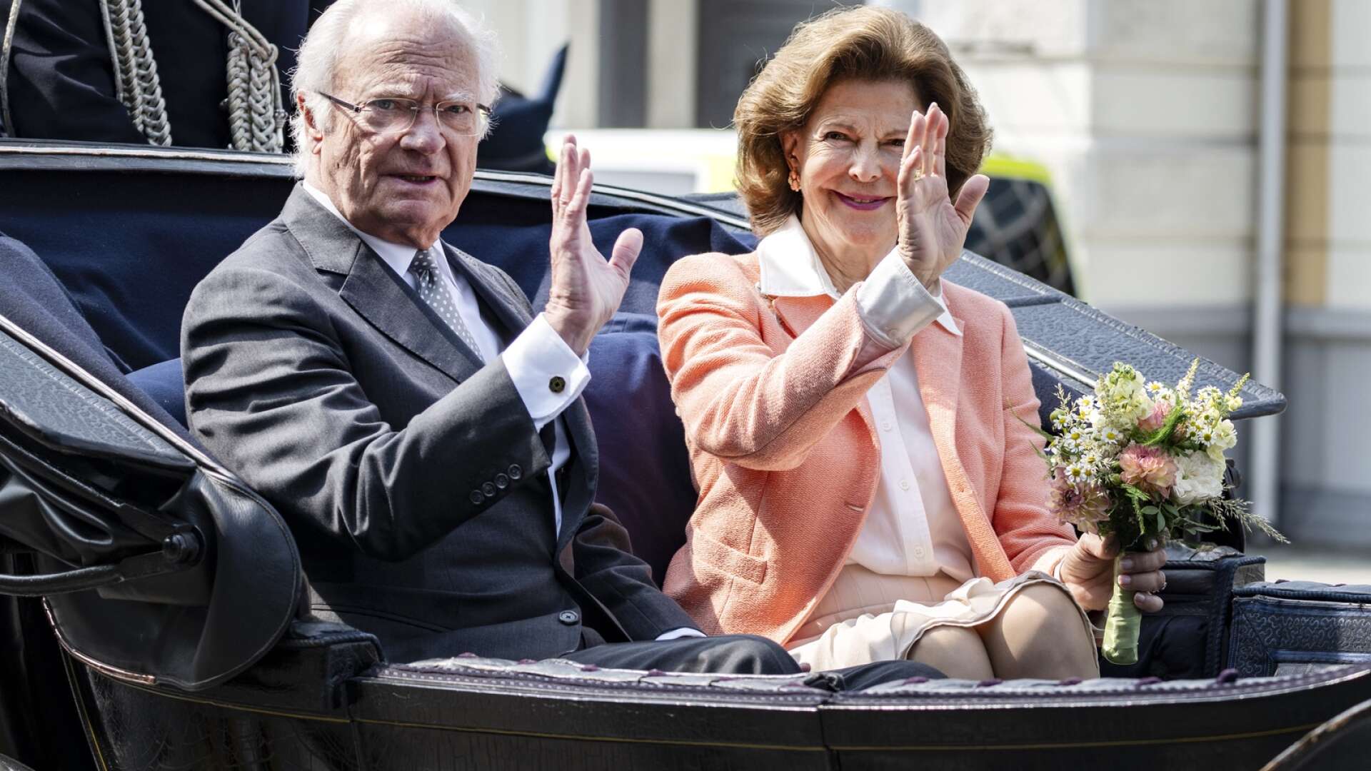 Kung Carl Gustaf och drottning Silvia besöker Karlstad 7 september.