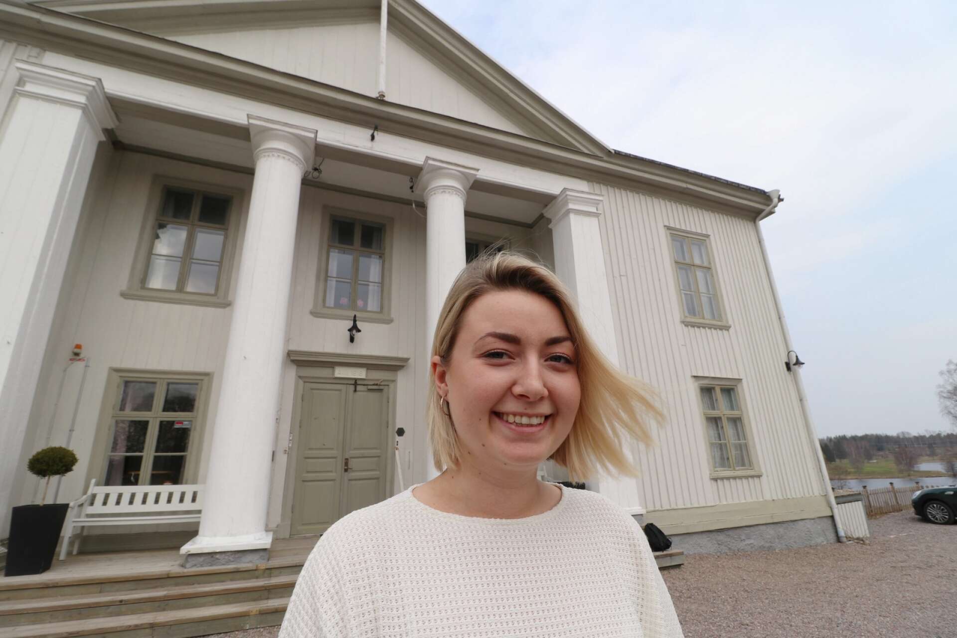 Rebecca Svenhage tog över driften av hotellet och restaurangen på Forsbacka 2019. 