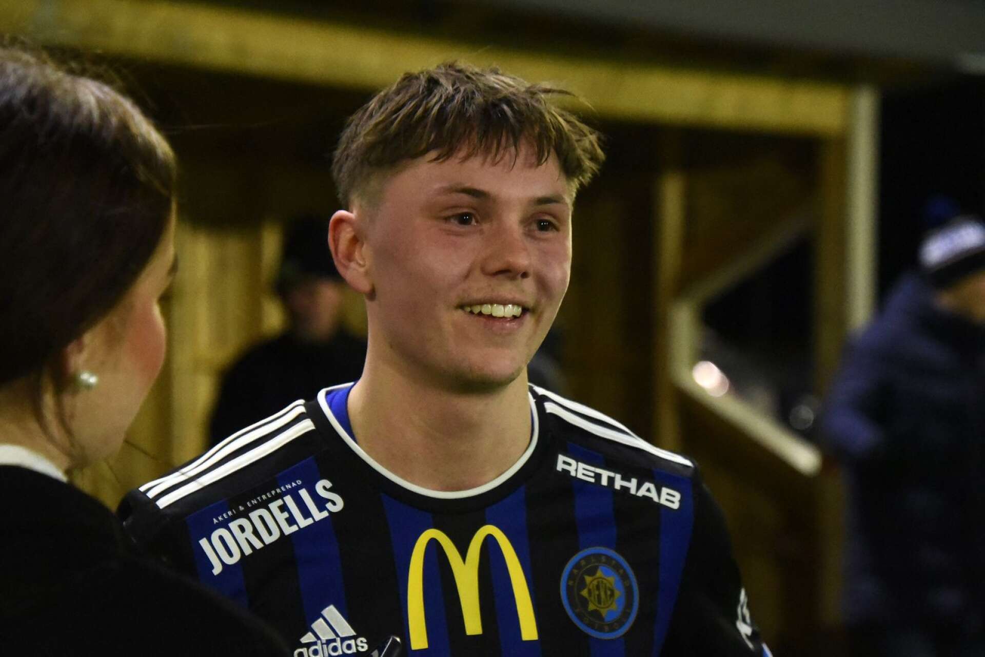 Samuel Nielsen var Karlstads andra målskytt i matchen. Det första målet gjordes i matchminut 20, noterat av Filip Bahar Johansson. 