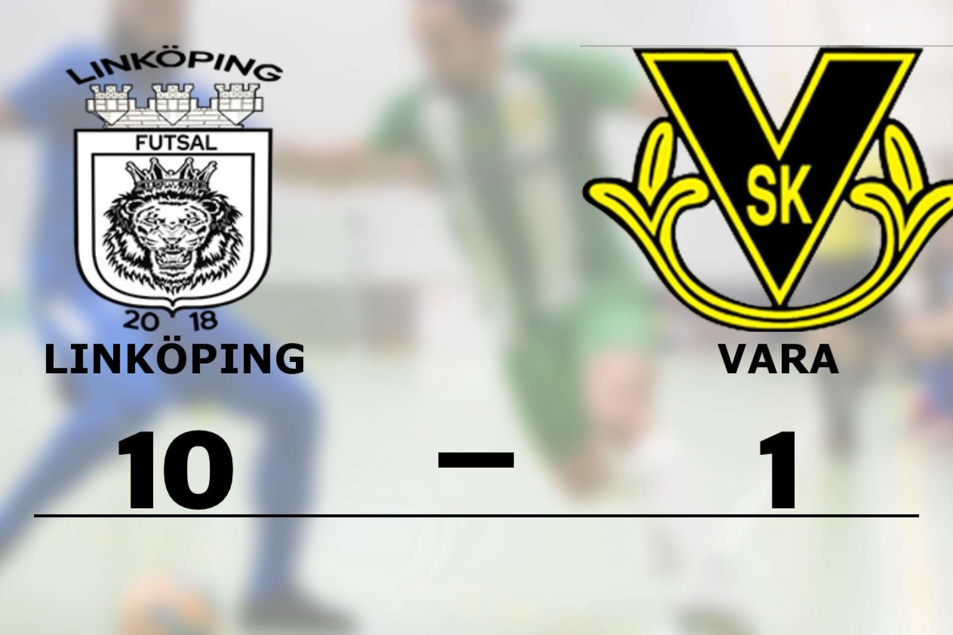 Linköping Futsal SK vann mot Vara SK