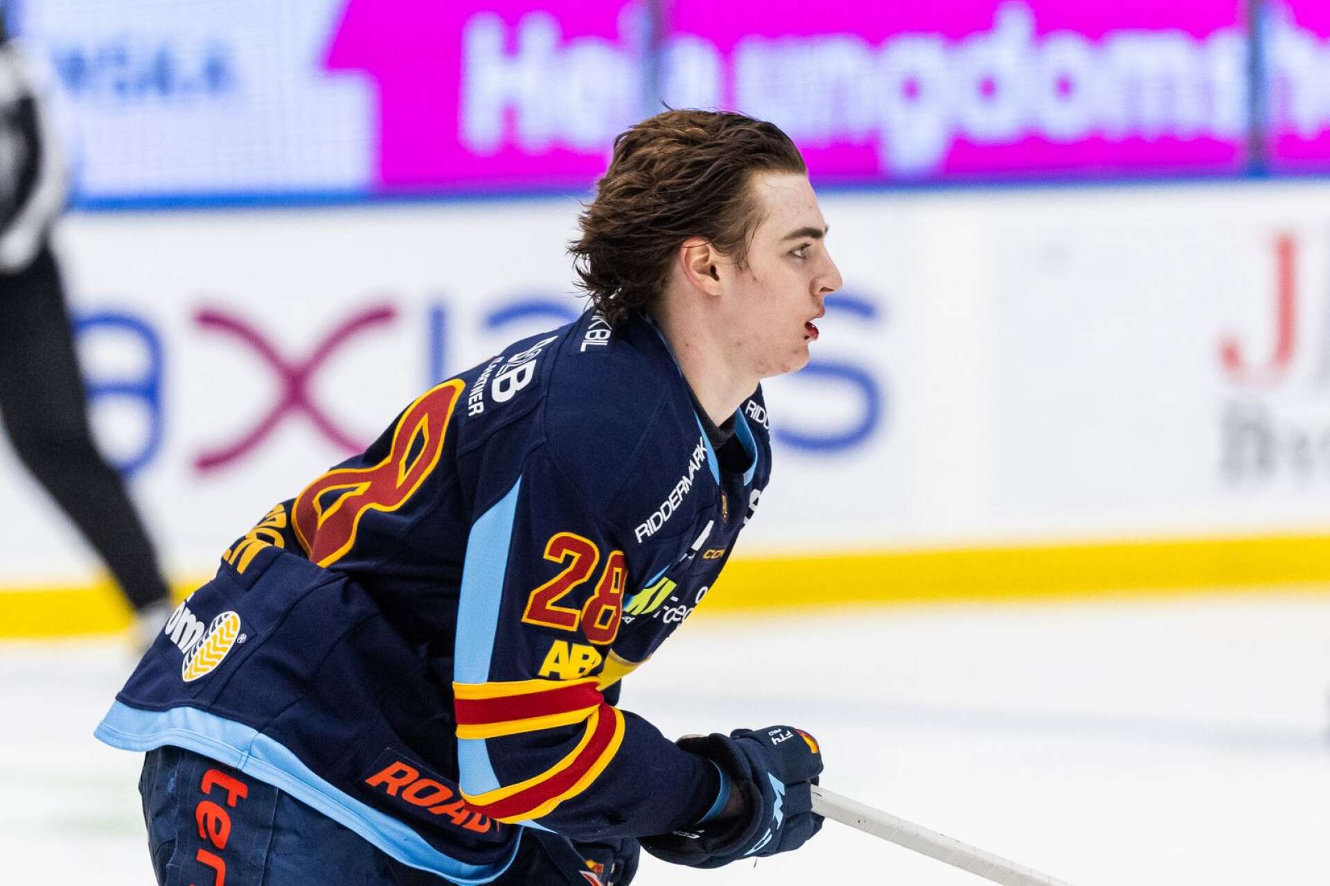 Johan Svensson vill se Liam Öhgren högt upp i laget.