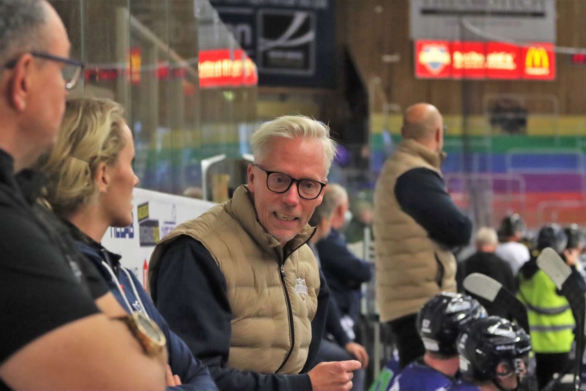 Johan Schoultz återkommer flera gånger till inställningen som BIK-spelarna visade i genrepet inför hockeyallsvenskan.