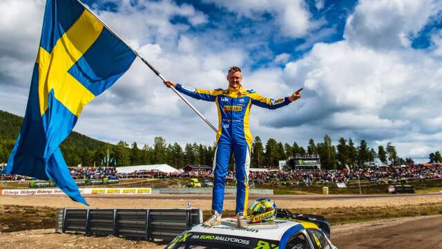 Fjolårets Europamästare och RallyX Nordic-vinnare, Robin Larsson, är klar för start i Höljes.