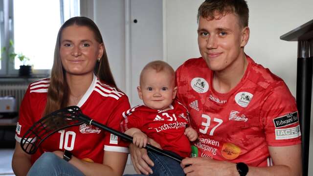 Sofia Lööf och Joel Flensén har, tillsammans med sonen Vincent, blivit något av en IBK-familj.