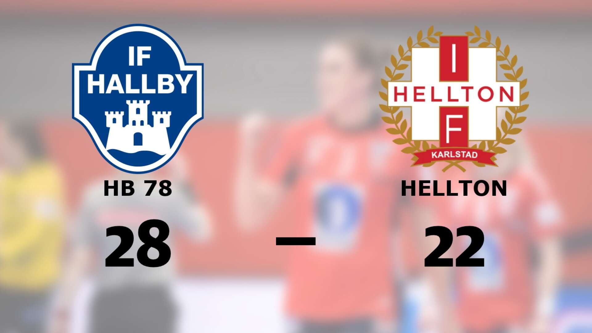 HB 78 Jönköping vann mot IF Hellton
