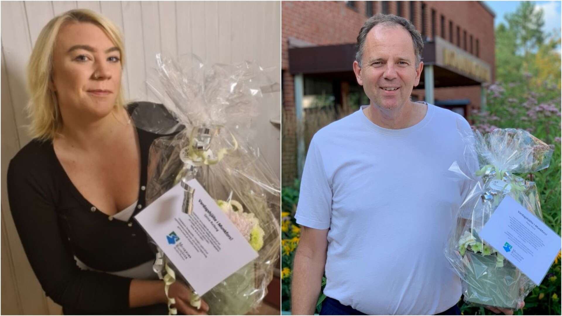 Sanna Rutborg och Peter Nord är säsongens vardagshjältar i Munkfors