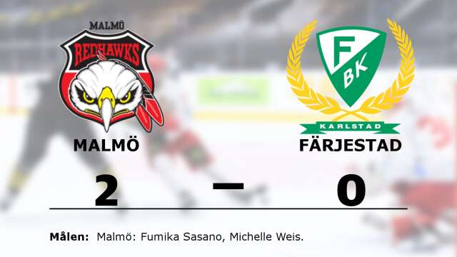 Malmö Redhawks vann mot Färjestad BK Dam