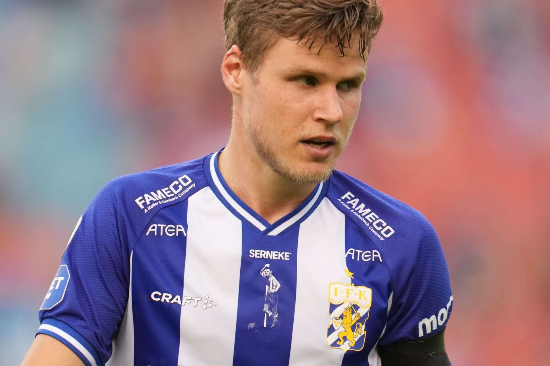 Gustaf Norlin får gott om speltid i IFK Göteborg, trots att klubben värvar in landslagsspelare efter landslagsspelare.