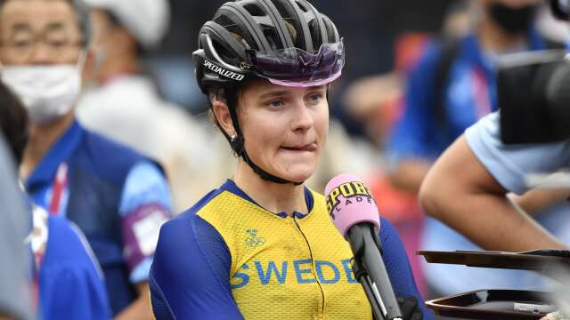 Jenny Rissveds fick avbryta Tour de France på torsdagen (arkivbild).