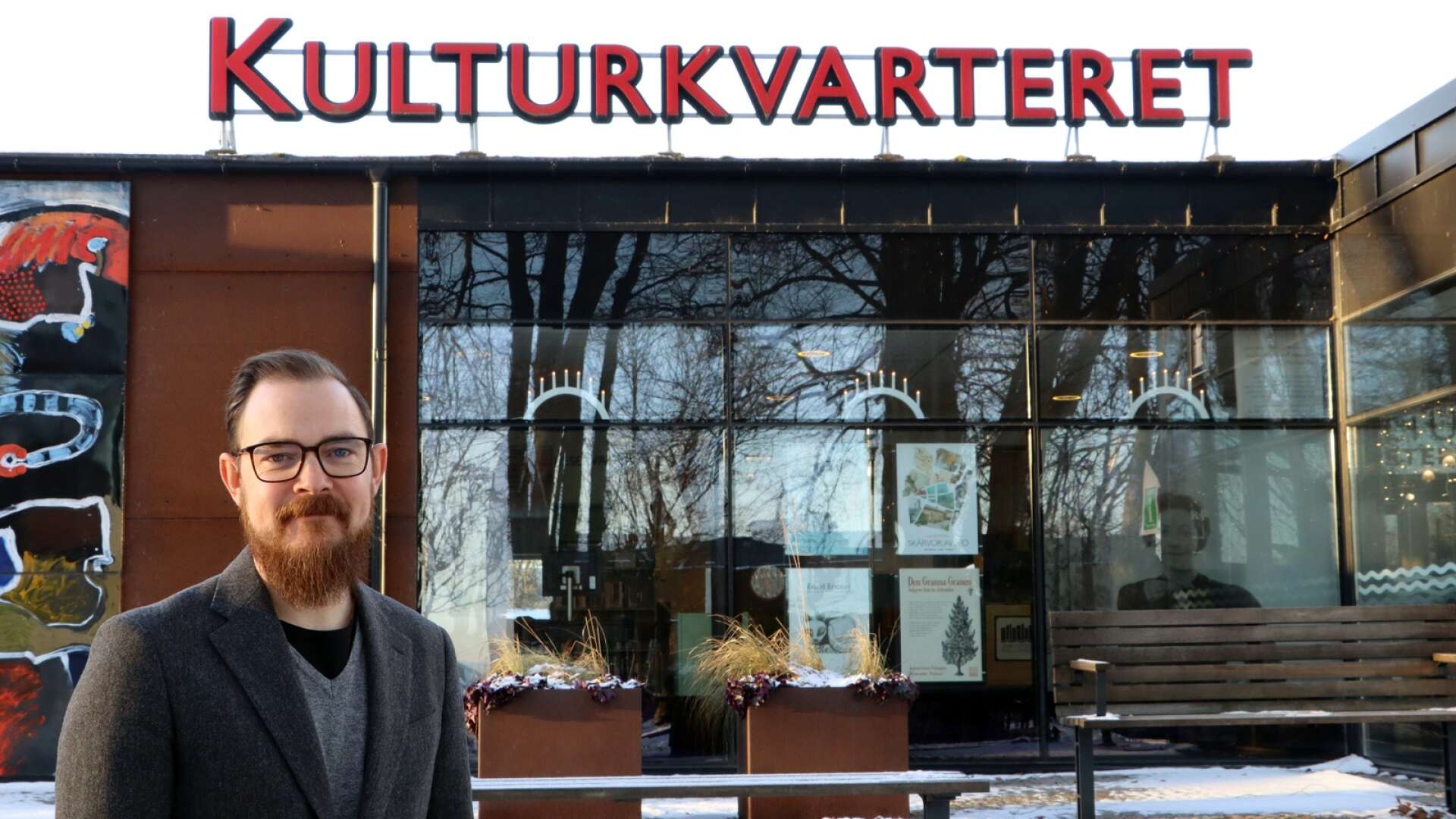 Christer Svensson är kultur-, turism- och fritidschef i Hjo kommun där det ska tillsättas en enhetschef för kulturen. En uppgift blir att leda verksamheten i Kulturkvarteret. 