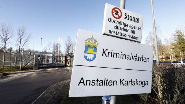 En anställd på anstalten i Karlskoga har blivit polisanmäld för stöld på arbetsplatsen. Arkivbild.