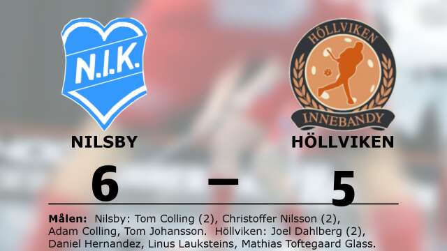 Nilsby IK vann mot Höllvikens IBF