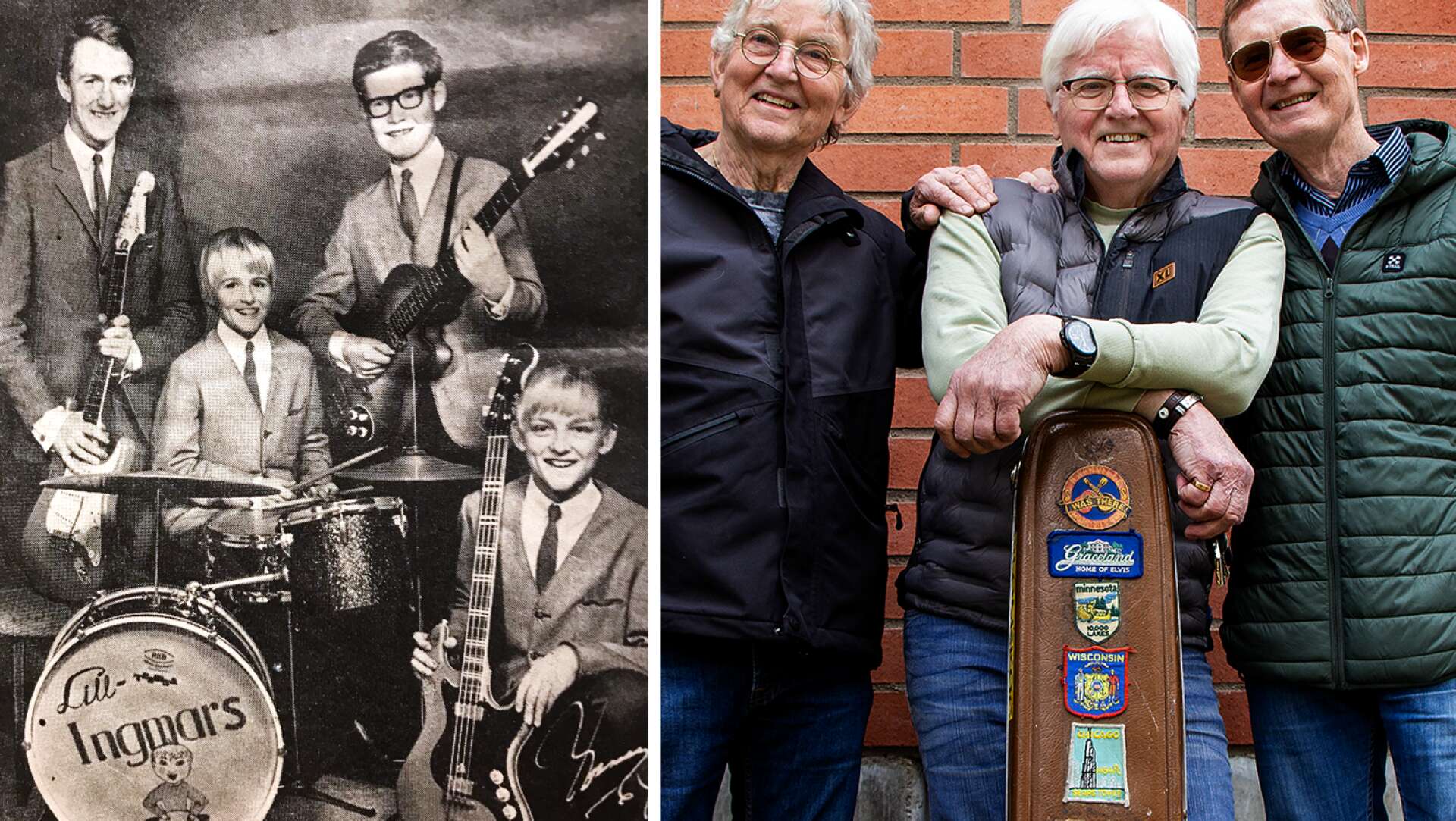 Lill-Ingmars med bröderna Arnie och Ingmar Nilsson samt barndomsvännen Dan Henningsson bildades redan 1964 och firar nu 60 år som band. 
