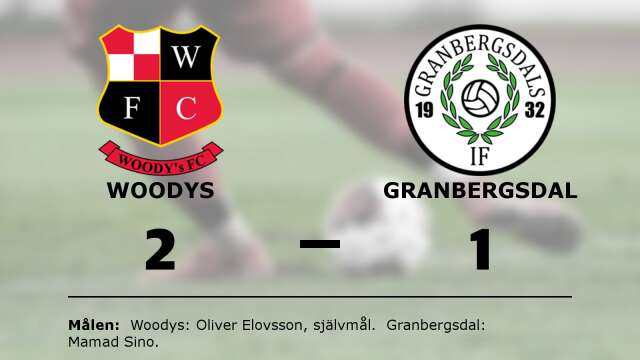 Woody's FC vann mot Granbergsdals IF