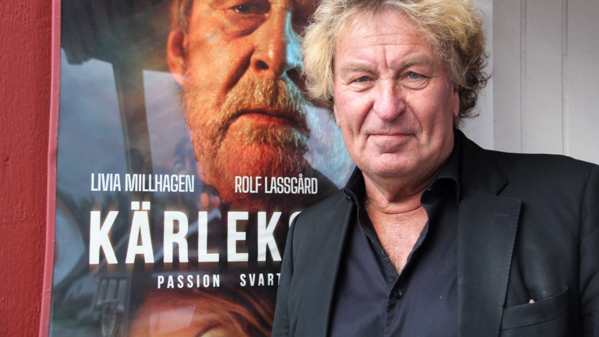Regissör Rickard Hobert var på plats i Högsäter. 