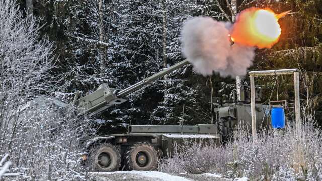 Artillerisystemet Archer som tillverkas i Karlskoga och ska skickas till Ukraina.