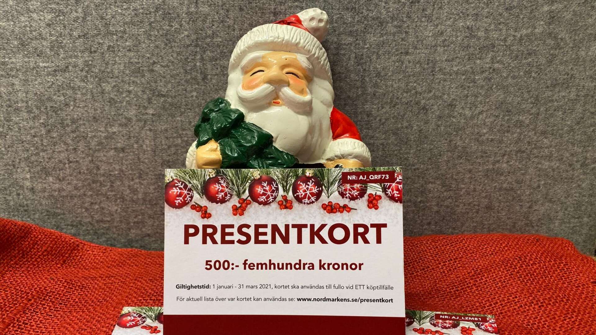 De presentkort som togs fram av Nordmarkens näringsliv till julen 2020 blev en succé. Nu vill många se en året runt-lösning.