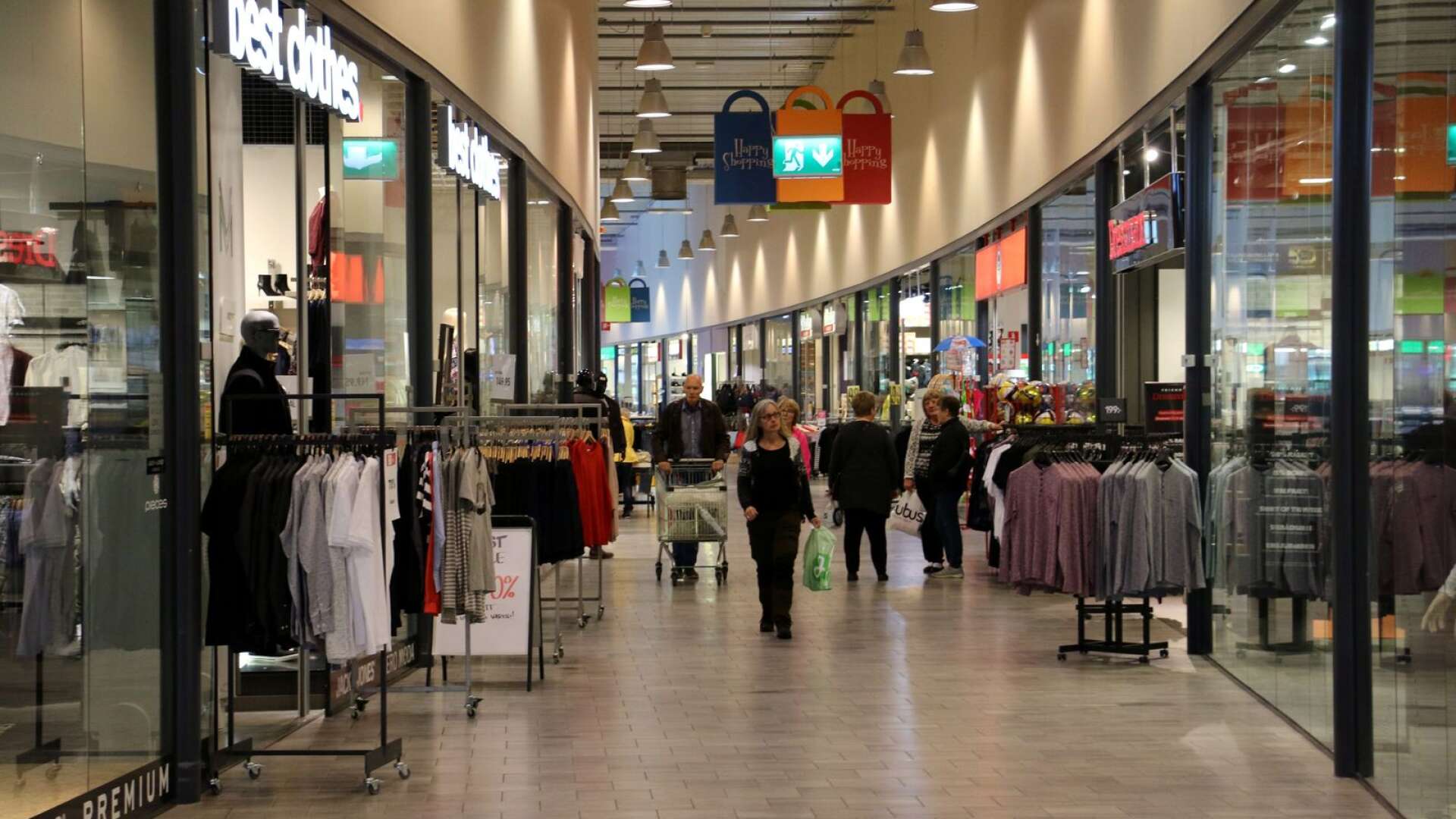 Shoppingcentret i Charlottenberg fortsätter att öka i omsättning och besökare.