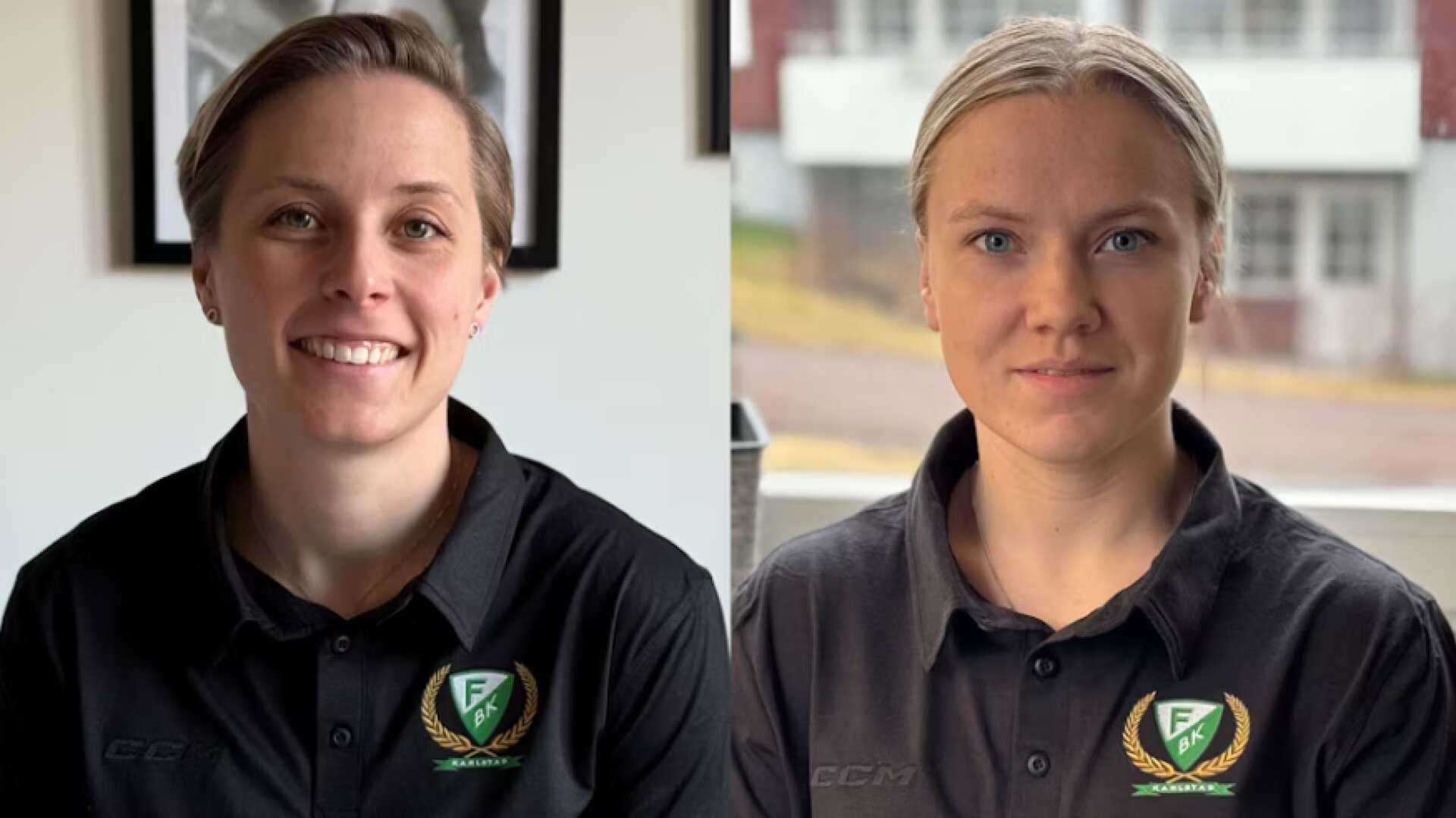 Sara Åkerlund och Wilma Johansson är Färjestads senaste nyförvärv.