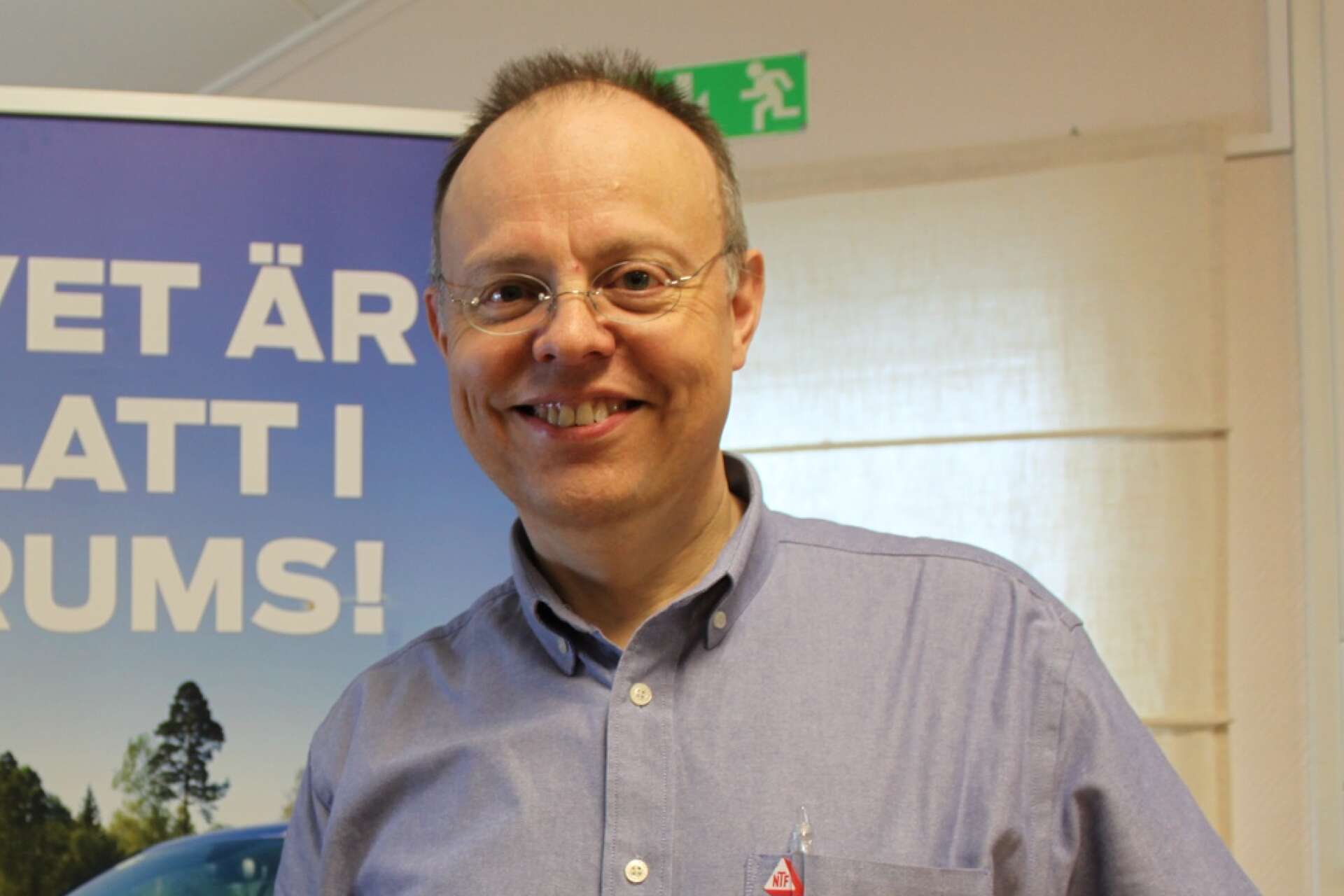 Erik Risberg var med när kampanjen genomfördes i Karlstad.