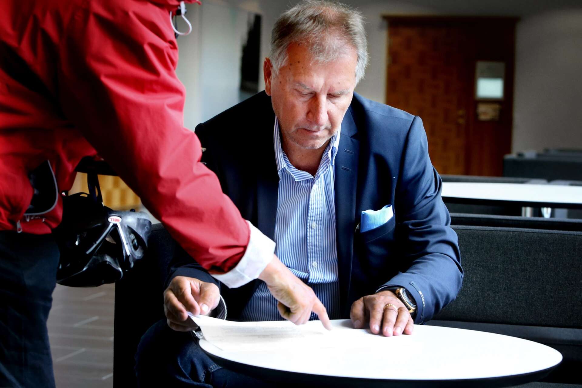 Advokat Lennart Högberg är konkursförvaltare för Ski Sunne, och hoppas man ska kunna rekonstruera bolaget för att skidbacken ska kunna leva vidare. Arkivbild.