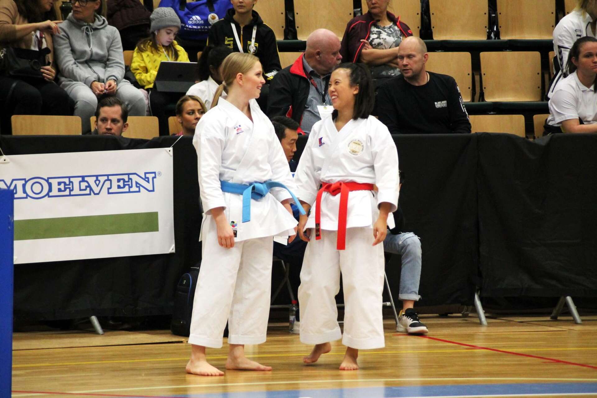 Mia Karlsson och Izabella Tran ställdes mot varandra i final. 