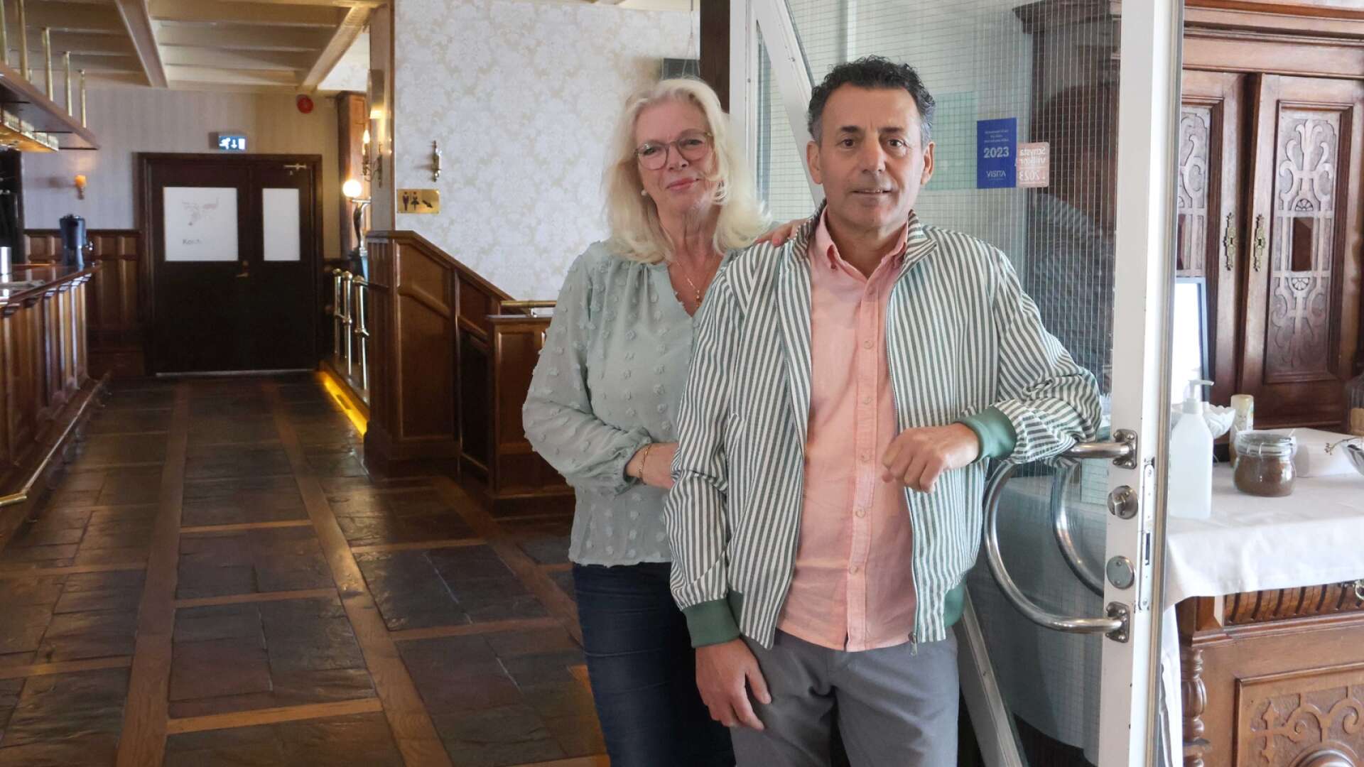 Haissam och Magda Gerios öppnar dörrarna till nya Restaurang Dalia.