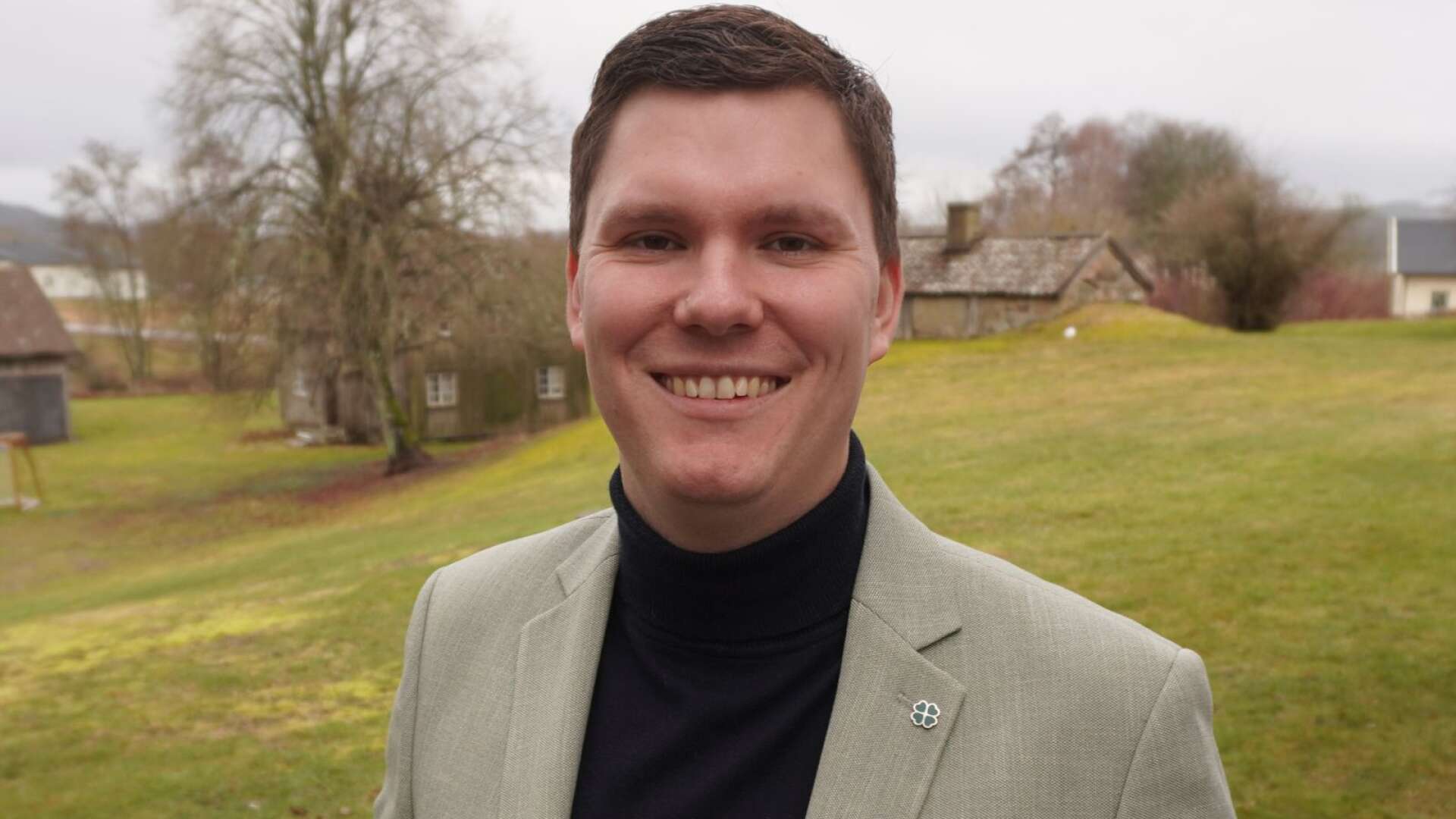 Kenny Tinmark, 32, från Trollhättan är distriktets nye ordförande.